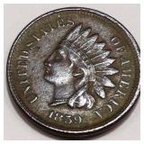 1859 Indian Head Penny High Grade