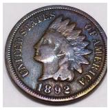 1892 Indian Head Penny High Grade