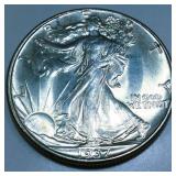 1937 Walking Liberty Half Dollar Uncirculated