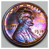 1918-D Lincoln Wheat Cent Penny Gem Uncirculated