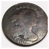 1800 Draped Bust Large Cent