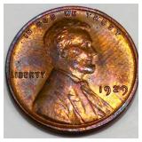 1929 Lincoln Wheat Cent Penny Uncirculated