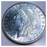 1900-S Morgan Silver Dollar AU/BU