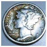 1926-D Mercury Silver Dime High Grade