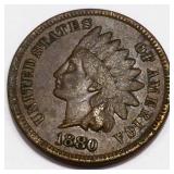 1880 Indian Head Penny High Grade