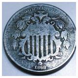 1868 Shield Nickel