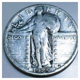 1925 Standing Liberty Quarter High Grade