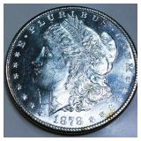 1878-S Morgan Silver Dollar BU Proof Like