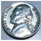 1943/2 Jefferson Silver War Nickel High Grade