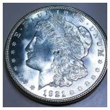 1921-D Morgan Silver Dollar Uncirculated