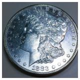 1883-S Morgan Silver Dollar AU/BU