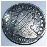 1803 Draped Bust Dime Very Rare Date