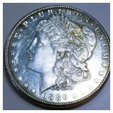 1886 Morgan Silver Dollar Uncirculated Proof Like