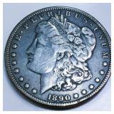 1890-CC Morgan Silver Dollar High Grade