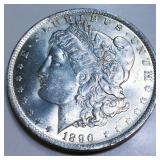 1890-O Morgan Silver Dollar Uncirculated