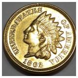 1862 Indian Head Penny Uncirculated