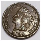 1889 Indian Head Penny High Grade