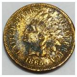 1865 Indian Head Penny High Grade
