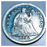 1852 Seated Liberty Half Dime High Grade