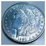 1890-CC Morgan Silver Dollar Very High Grade