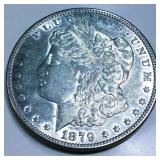 1879-S Reverse 78 Morgan Silver Dollar High Grade