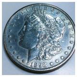 1898-S Morgan Silver Dollar High Grade