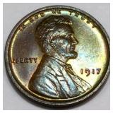 1917 Lincoln Wheat Cent Penny Gem Uncirculated
