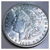 1896 Morgan Silver Dollar AU/BU