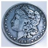 1892-S Morgan Silver Dollar High Grade