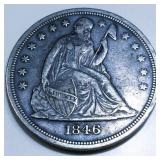 1846-O Seated Liberty Dollar High Grade