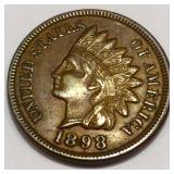 1898 Indian Head Penny Very High Grade