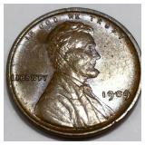 1909 VDB Lincoln Wheat Cent Penny High Grade