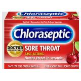 Chloraseptic Sore Throat Lozenges Cherry 15ct