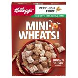 Kellogg MiniWheats Cereal Brown Sugar Flavour 460g