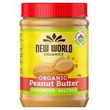 Peanut Butter, Crunchy Salted Organic, 1Kg