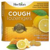 2x Herbion Naturals Cough Drops, Honey Lemon, 18ct