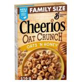 CHEERIOS Oats Honey Crunch Cereal , 516g