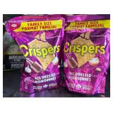 2x Christie Crispers Crackers 240g Family Size
