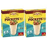 2x TORTILLA POCKETS KIT 8CT 12.4OZ