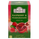 Raspberry & Pomegranate Green Teabags, 20ct