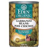 Eden Foods Garbanzo Chick Peas Beans, 398ml