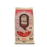 3x Que Pasa Organic Tortilla Chips Red Corn 300 g.