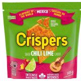 CRISPERS, Chili Lime Crackers, Salty Snacks 145 g