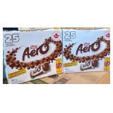 2x Nestle Aero Bar 25Ct 182G