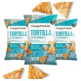 Simply Protein Tortilla Chips, Sea Salt 3ct, 130g
