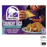 2x TacoBell DinnerKit Crunchy Taco 260G