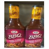 2x Kraft BBQ Sauce Sweet & Sour 455ML
