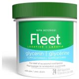 Fleet Laxative Glycerin Suppositories Adult  24ct