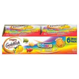 Goldfish Rainbow Cheddar 6 snack packs 26g