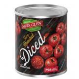 Organic Fire Roasted Diced Tomatoes 28floz.